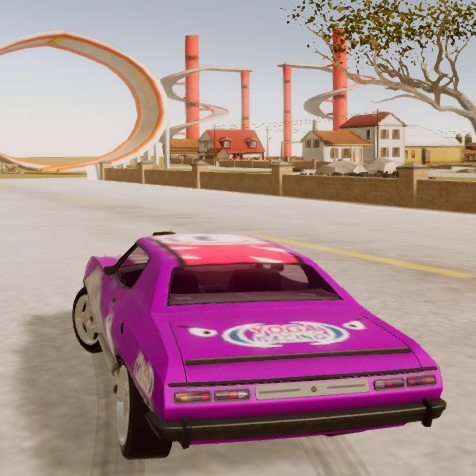 Деревенские Автомобильные Трюки - Скриншот